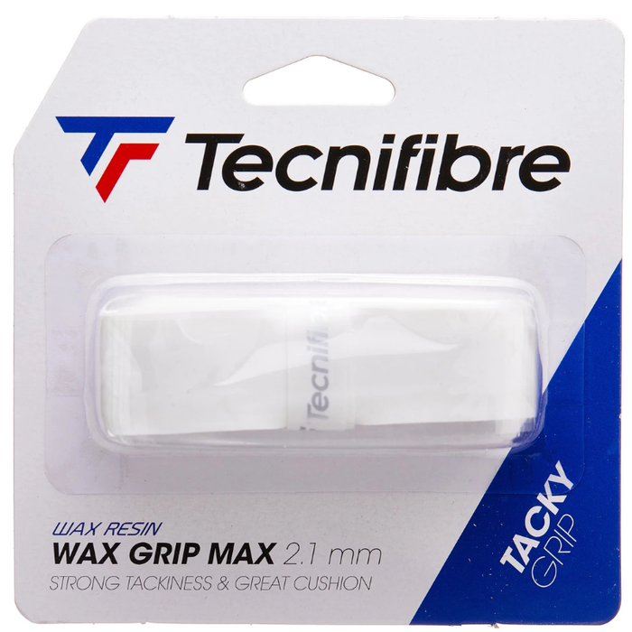 Tecnifibre Wax Max Replacement Grip - White