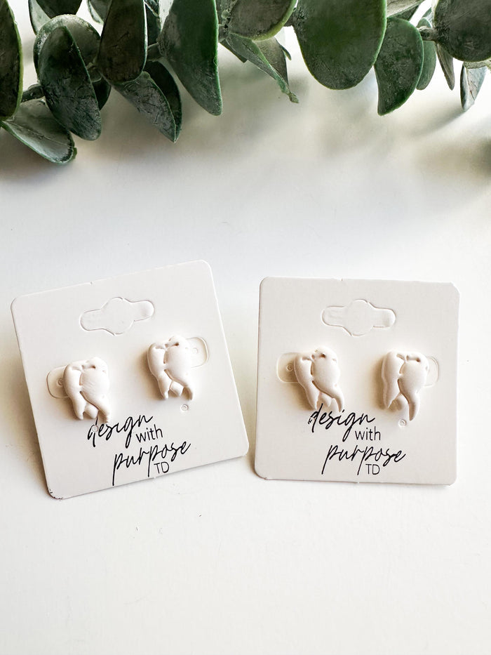 Teeth Stud Earrings