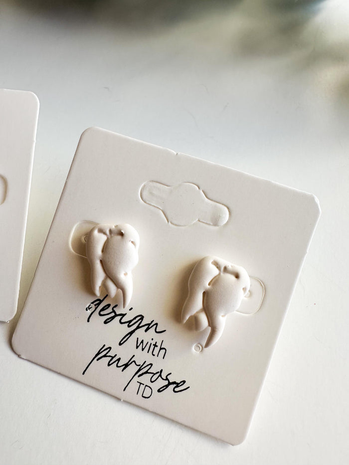 Teeth Stud Earrings