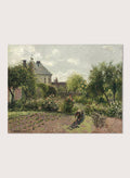 "The Artist’s Garden at Eragny" Art Print_Sugar & Canvas_Camille Pissarro