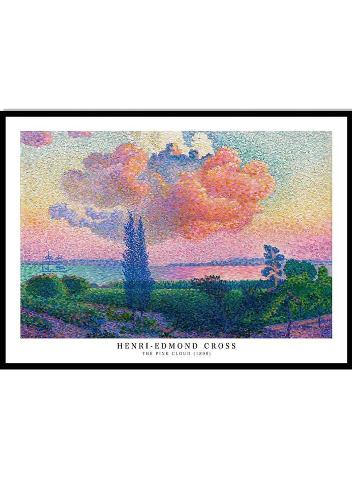 The Pink Cloud by Henri-Edmond Cross Print_Sugar & Canvas_Henri-Edmond Cross