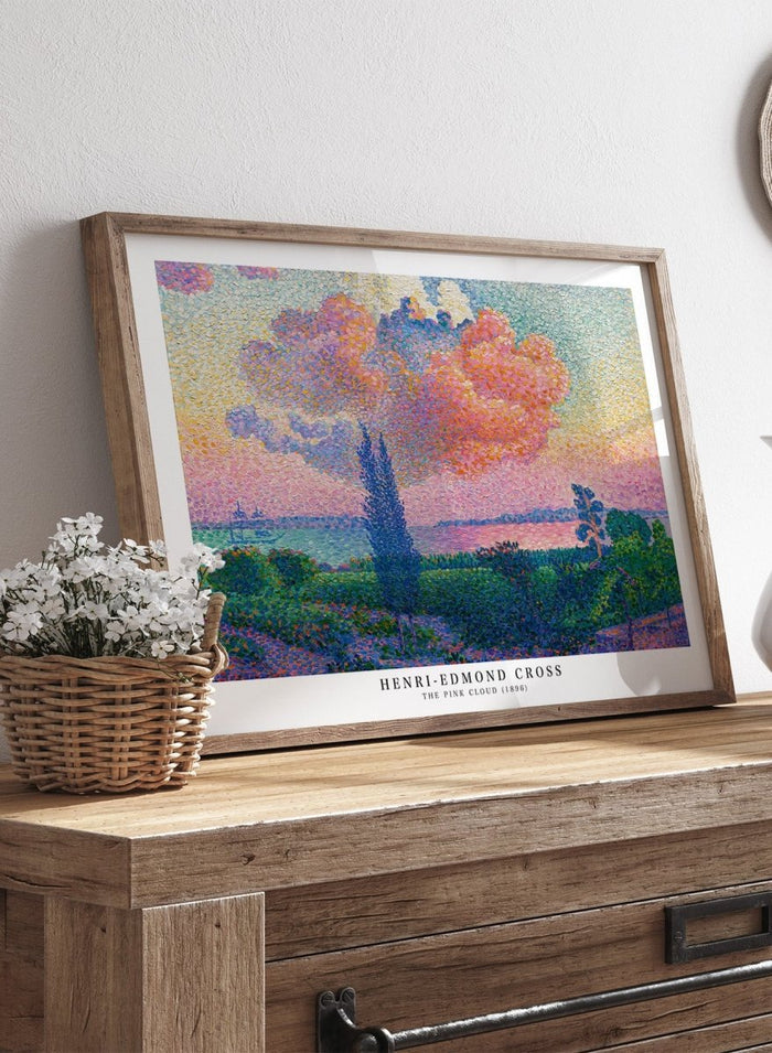 The Pink Cloud by Henri-Edmond Cross Print_Sugar & Canvas_Henri-Edmond Cross