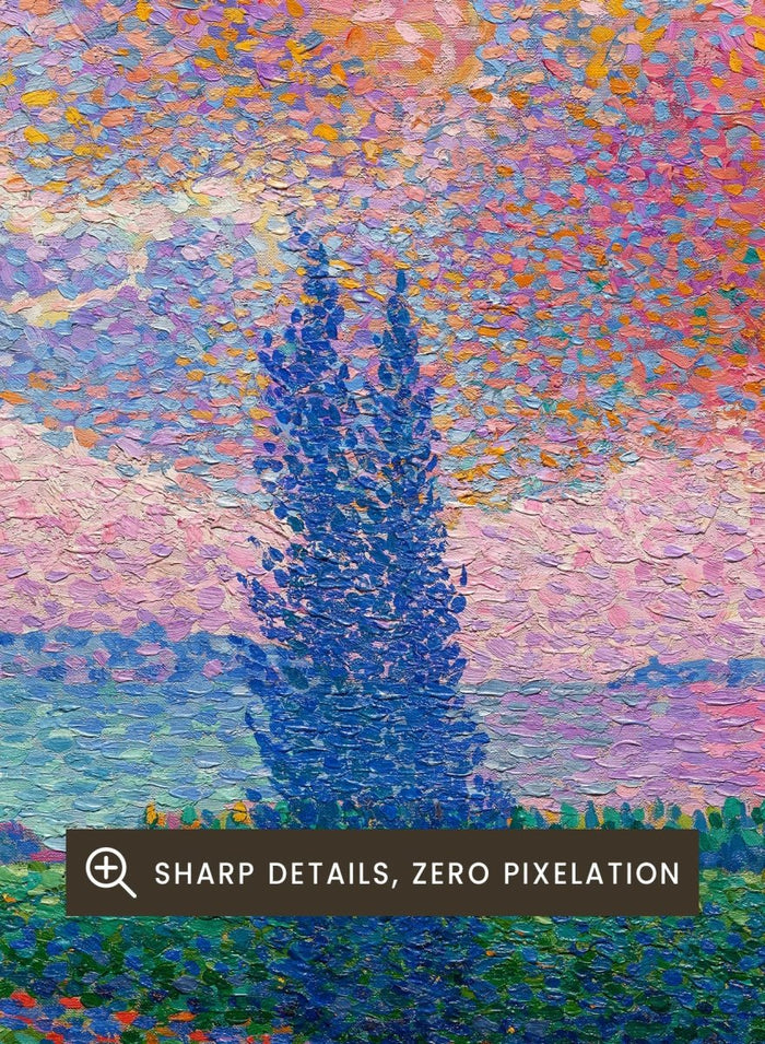 The Pink Cloud by Henri-Edmond Cross Print_Sugar & Canvas_Henri-Edmond Cross