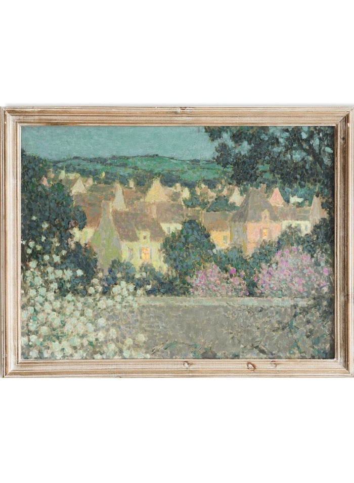 "The Rooftops, Composition" Art Print_Sugar & Canvas_Henri Le Sidaner