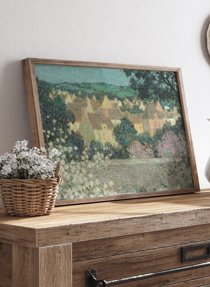 "The Rooftops, Composition" Art Print_Sugar & Canvas_Henri Le Sidaner