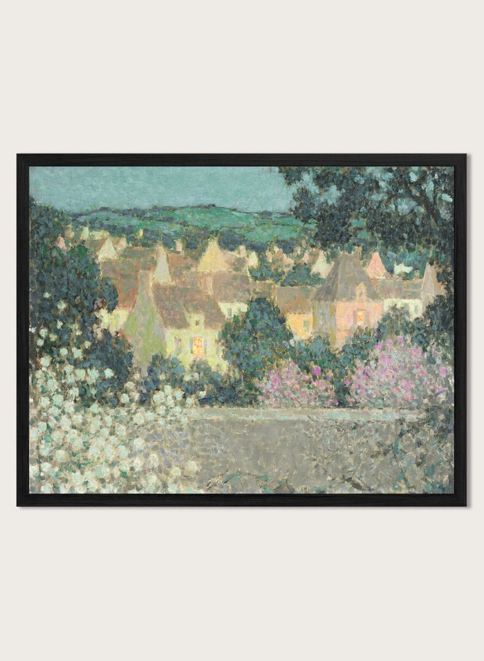 "The Rooftops, Composition" Art Print_Sugar & Canvas_Henri Le Sidaner
