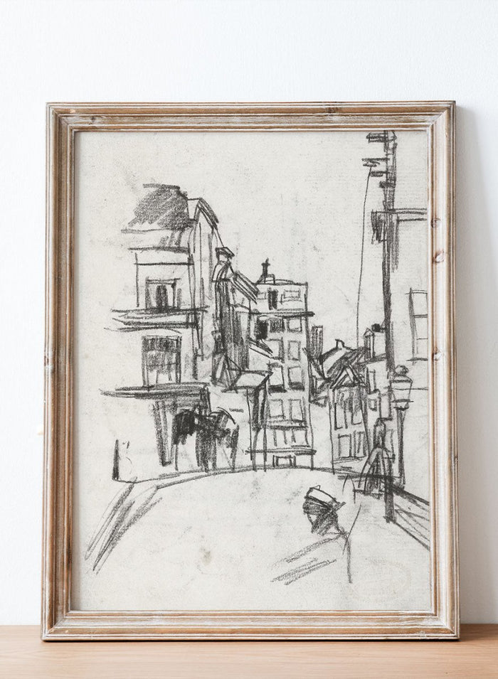 "The Wolvenstraat" Art Print_Sugar & Canvas_George Hendrik Breitner