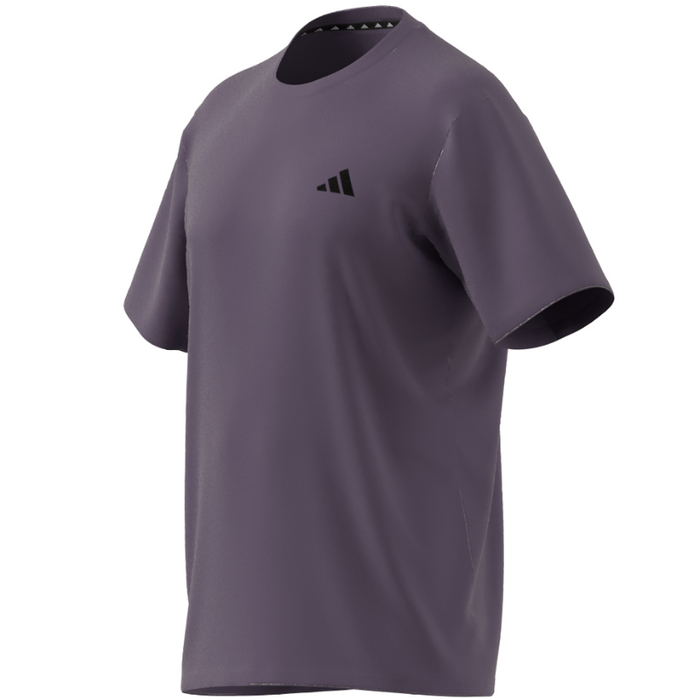 Adidas Train Essentials Stretch Training Tennis T-Shirt - Purple