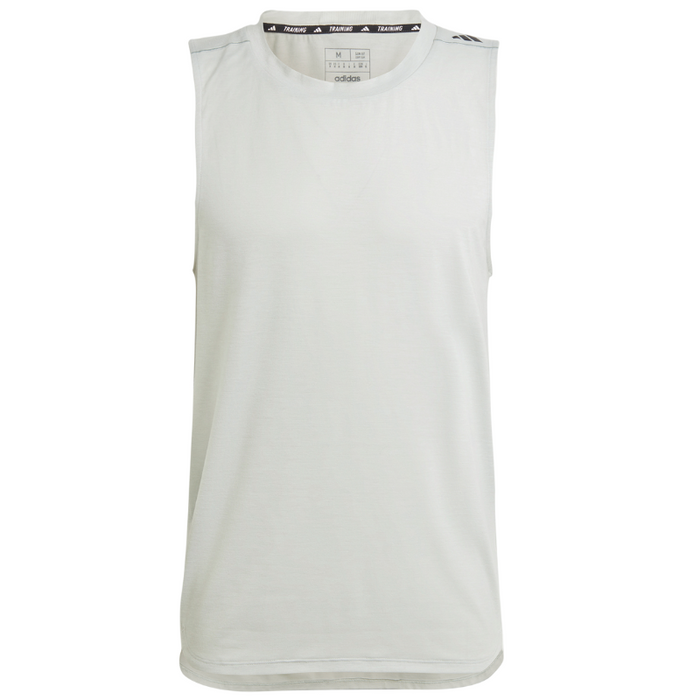Adidas Training Workout Men Tennis Top - Grey