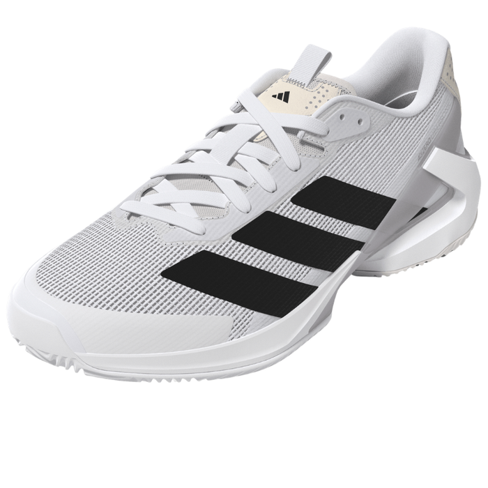 Adidas Ubersonic 5 Clay Mens Tennis Shoes - Footwear White/Core Black/Grey Two