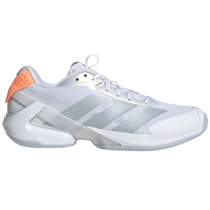 Adidas Ubersonic 5 Womens Tennis Shoes - Footwear White/Halo Blue/Beam Orange