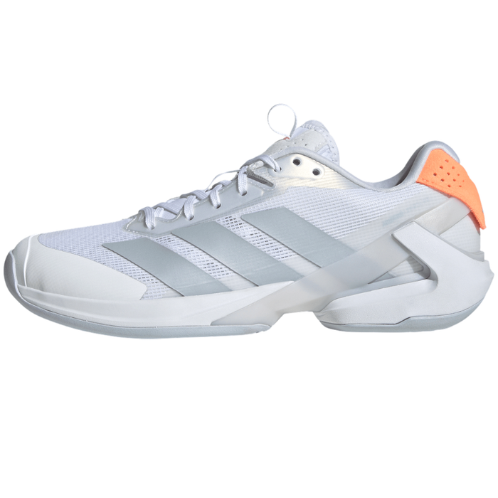 Adidas Ubersonic 5 Womens Tennis Shoes - Footwear White/Halo Blue/Beam Orange