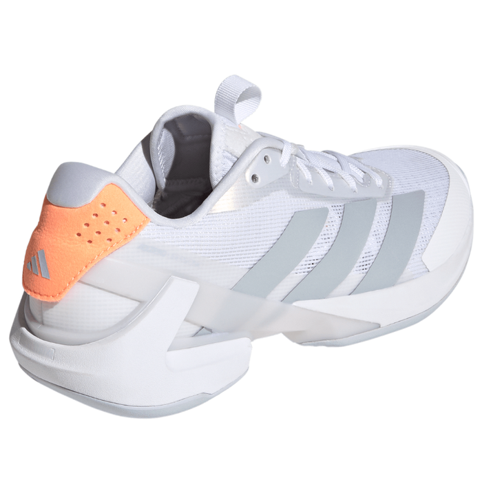 Adidas Ubersonic 5 Womens Tennis Shoes - Footwear White/Halo Blue/Beam Orange