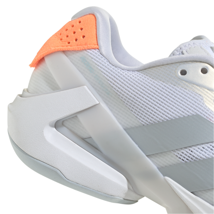 Adidas Ubersonic 5 Womens Tennis Shoes - Footwear White/Halo Blue/Beam Orange