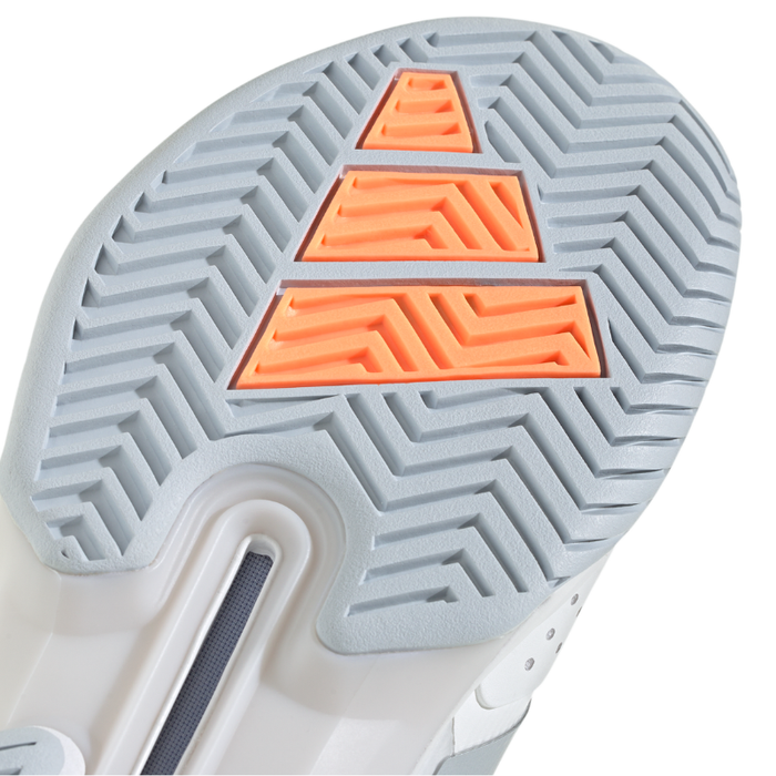 Adidas Ubersonic 5 Womens Tennis Shoes - Footwear White/Halo Blue/Beam Orange