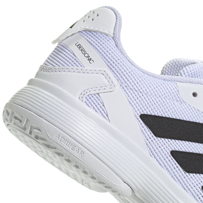 Adidas Ubersonic Junior Tennis Shoes - Footware White/Core Black