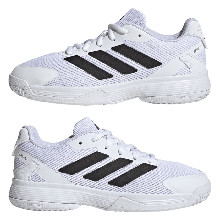 Adidas Ubersonic Junior Tennis Shoes - Footware White/Core Black