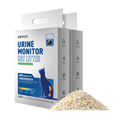Urine Monitor Cat Litter 2 bags shown with granule texture, highlighting the appearance of the litter