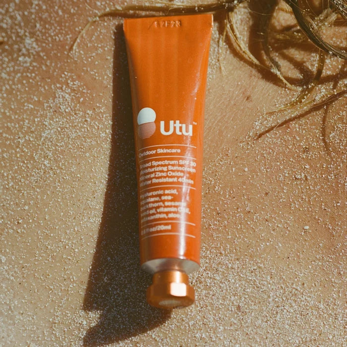 Utu Daily Mineral Face Sunscreen Moisturizer, SPF 30 (0.6 fl oz)
