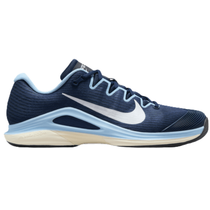 Nike Vapor 12 Hard Court Mens Tennis Shoes - Midnight Navy/White Psychic Blue/Black
