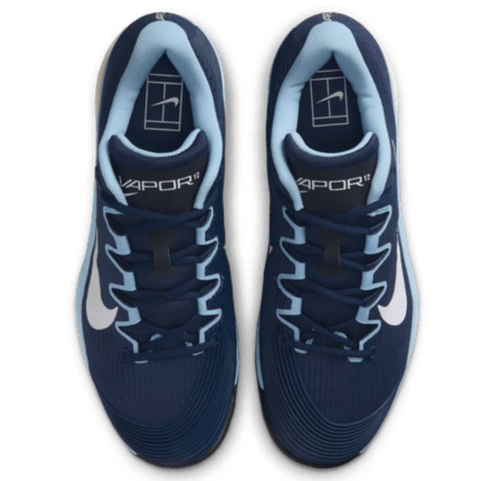 Nike Vapor 12 Hard Court Mens Tennis Shoes - Midnight Navy/White Psychic Blue/Black