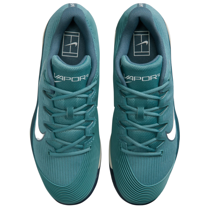 Nike Vapor 12 Hard Court Mens Tennis Shoes - Smokey Blue/White-Light Bone-New Slate