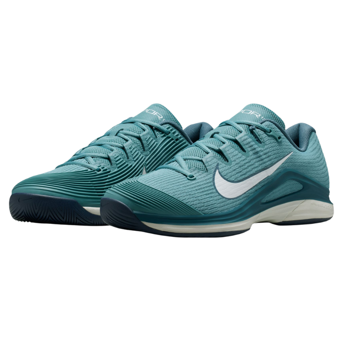 Nike Vapor 12 Hard Court Mens Tennis Shoes - Smokey Blue/White-Light Bone-New Slate