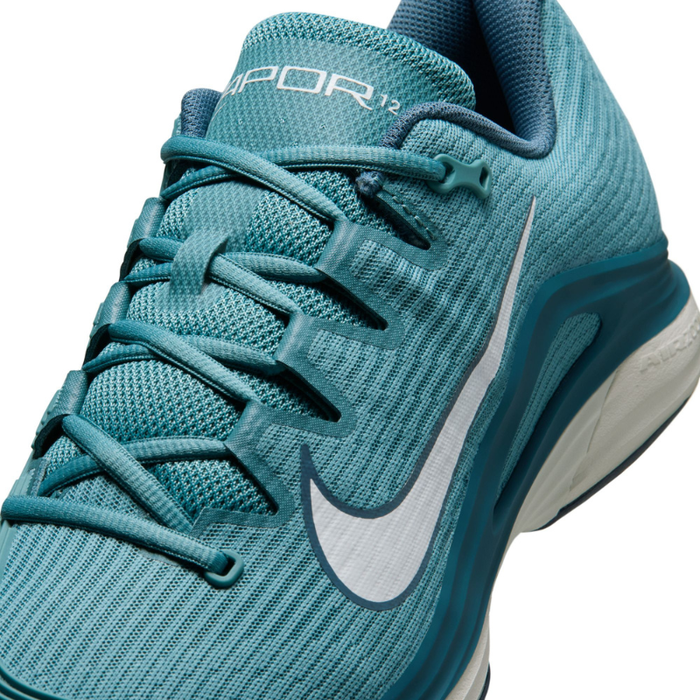 Nike Vapor 12 Hard Court Mens Tennis Shoes - Smokey Blue/White-Light Bone-New Slate