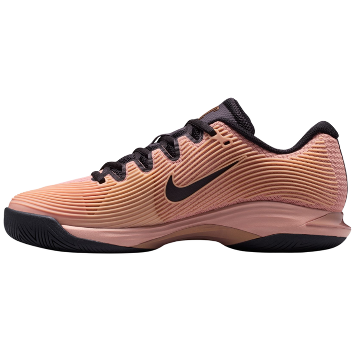 Nike Vapor 12 PRM Hard Court Womens Tennis Shoes - Metallic Red Bronze/Pure Platinum/Black
