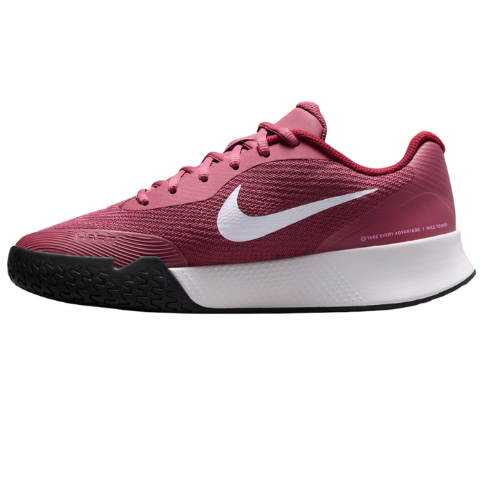 Nike Vapor Lite 3 Hard Court Womens Tennis Shoes - Pink Smoke/White Vast Grey Black