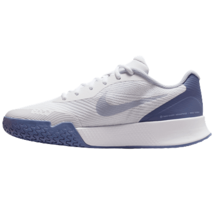 Nike Vapor Lite 3 Hard Court Womens Tennis Shoes - White/Ghost-World Indigo