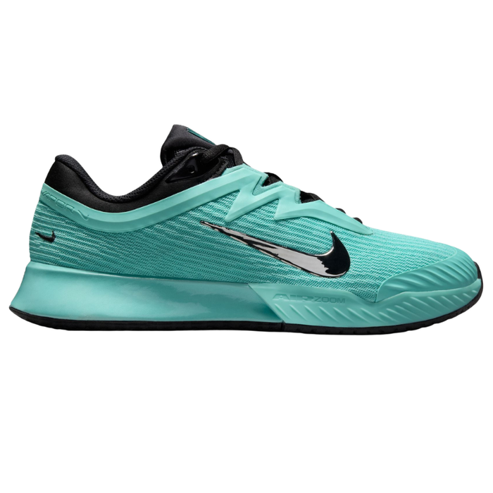 Nike Vapor Pro 3 PRM Hard Court Womens Tennis Shoes - Mint/Black/Pure Platinum/Metallic Silver