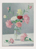 "Vase of Roses" Art Print_Sugar & Canvas_Achille Laugé