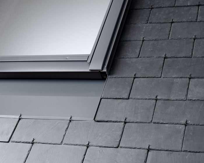 Velux Pro+ EDN CK04 2000 Single Slate Flashing With BDX Insulation - Recessed - Grey - 55x98cm