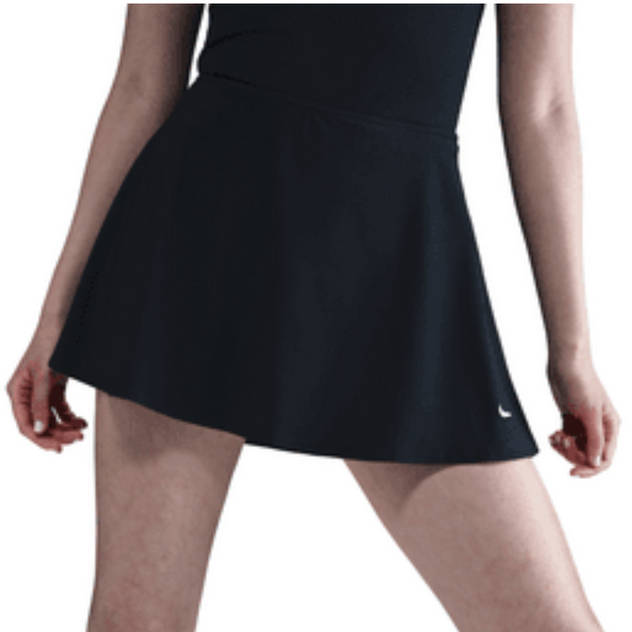 Nike Victory Dri-FIT Short Flouncy Womens Tennis Skirt - Black/White