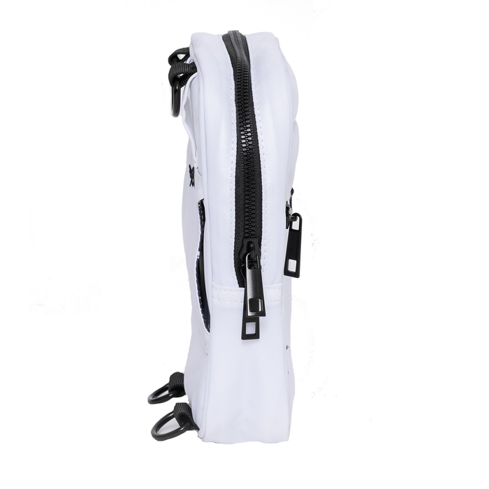 White Medium Bag With Tumbler Belt