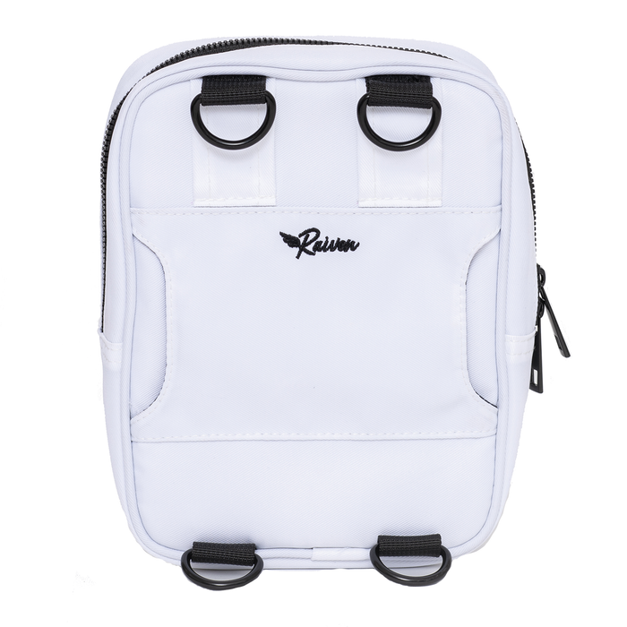 White Medium Bag With Tumbler Belt
