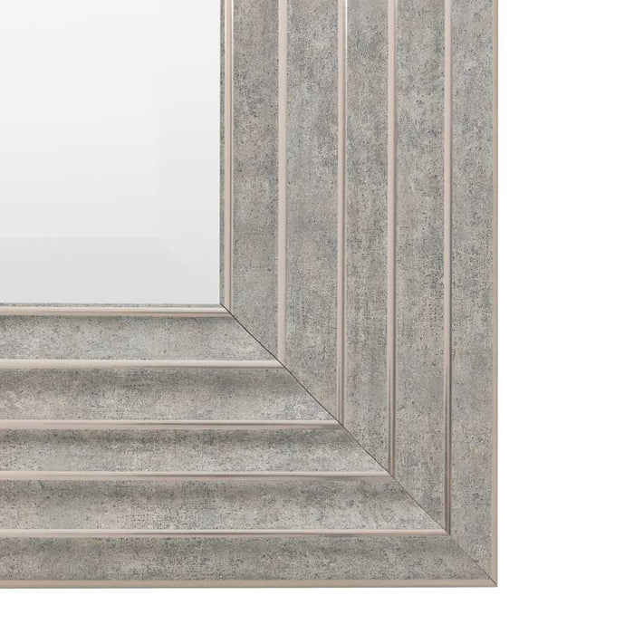 Whitechapel Rectangle Mirror Silver