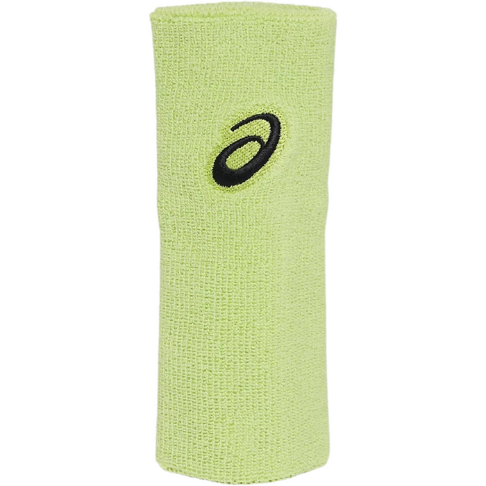 Asics Wide Tennis Wristband - Illuminate Green