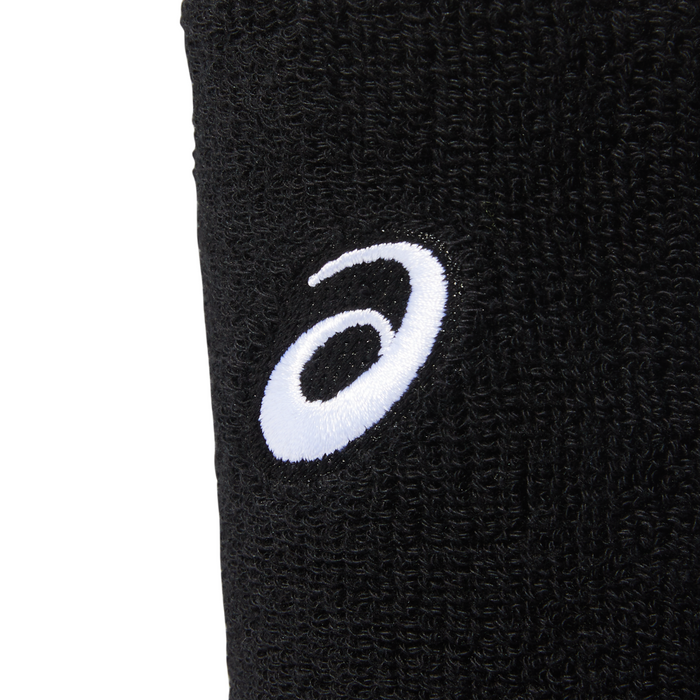 Asics Wide Tennis Wristband - Performance Black
