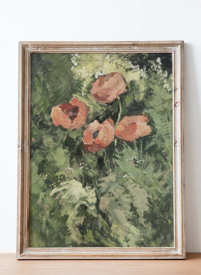 "Wild Poppies" Art Print_Sugar & Canvas_Gustav Macoun