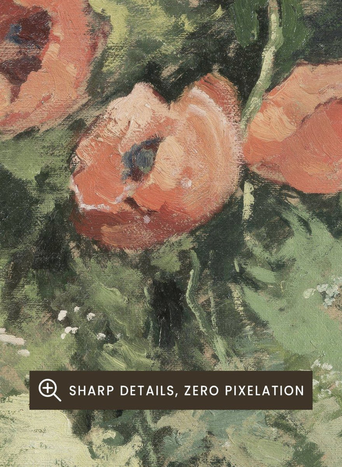 "Wild Poppies" Art Print_Sugar & Canvas_Gustav Macoun