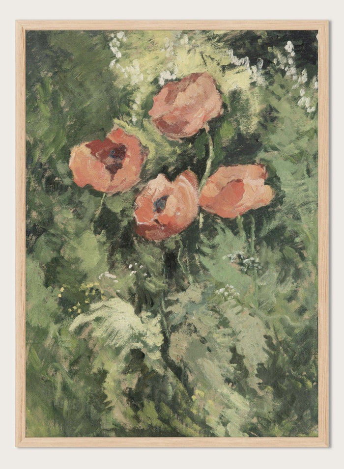 "Wild Poppies" Art Print_Sugar & Canvas_Gustav Macoun