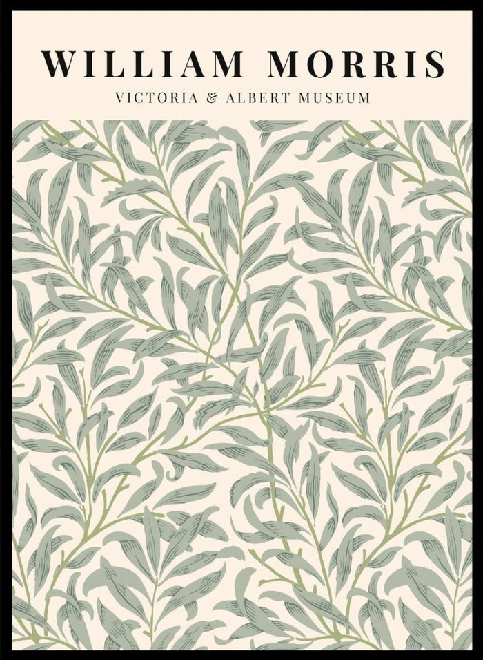 William Morris Green Willow Bough Art Print_Sugar & Canvas_William Morris