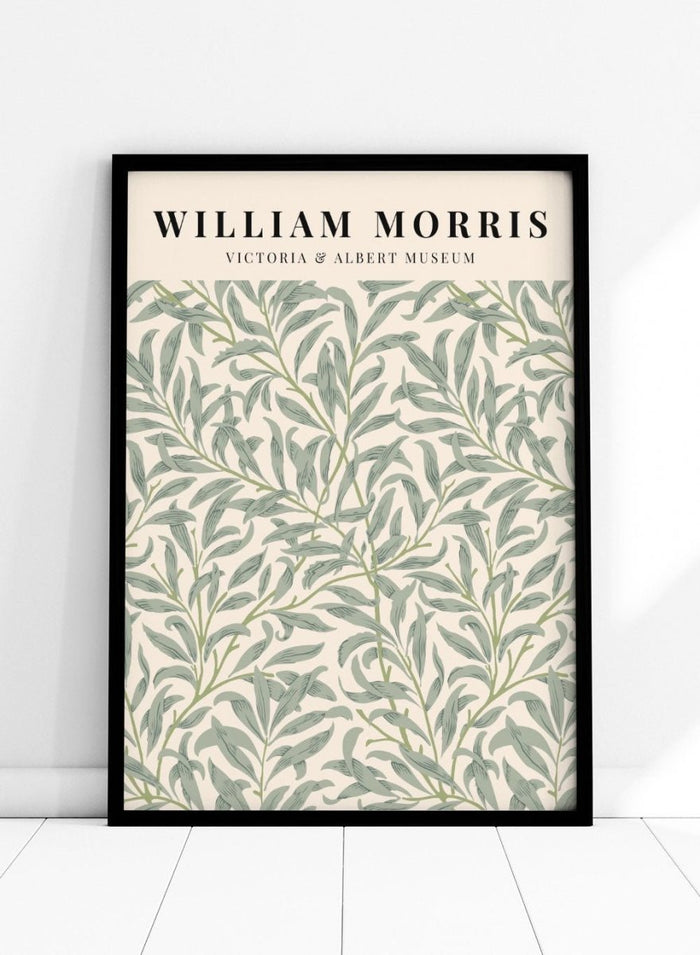 William Morris Green Willow Bough Art Print_Sugar & Canvas_William Morris