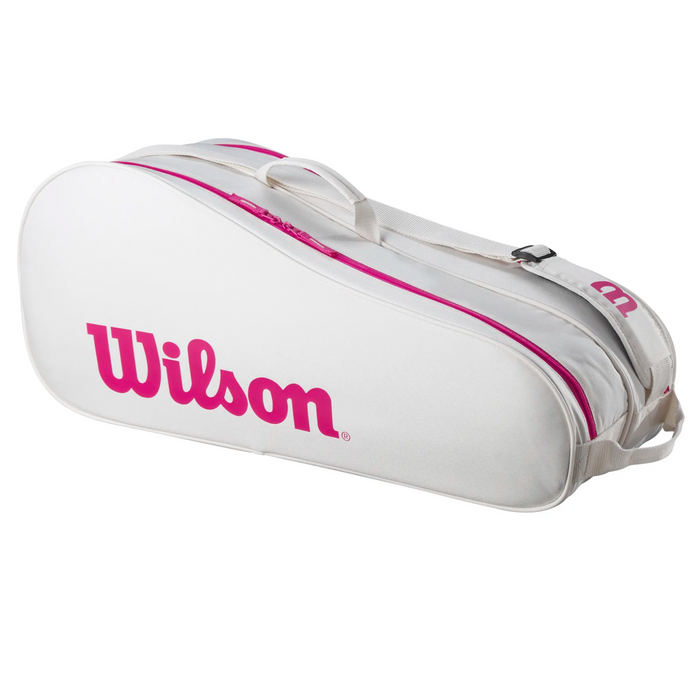 Wilson 2025 Advantage 6 Racquet Tennis Bag - Off White
