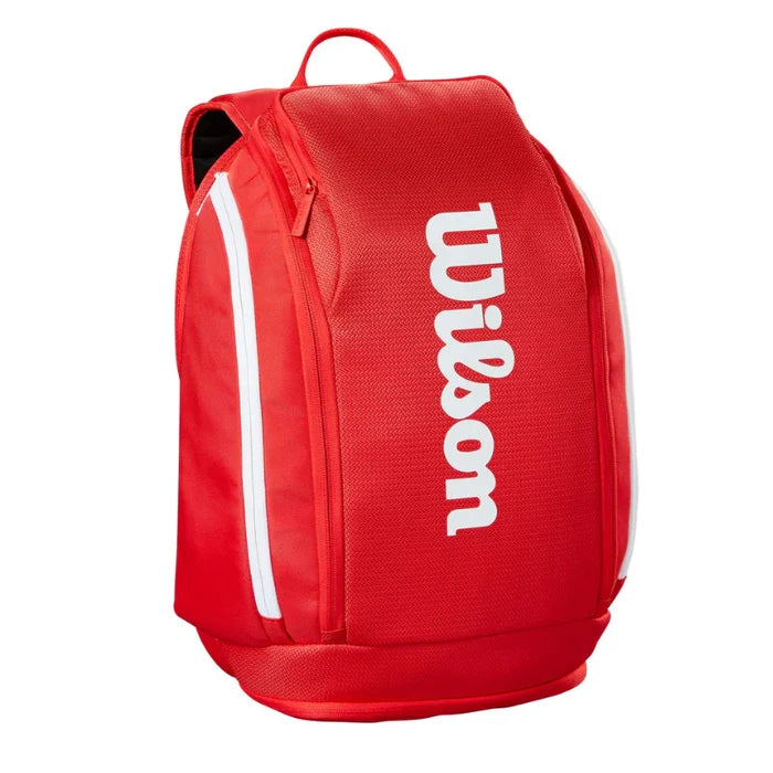 Wilson 2025 Super Tour Tennis Backpack - Red