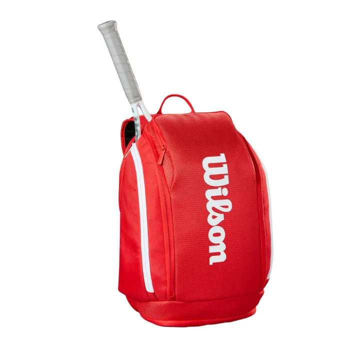 Wilson 2025 Super Tour Tennis Backpack - Red