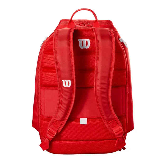 Wilson 2025 Super Tour Tennis Backpack - Red