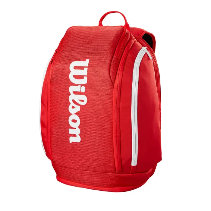 Wilson 2025 Super Tour Tennis Backpack - Red